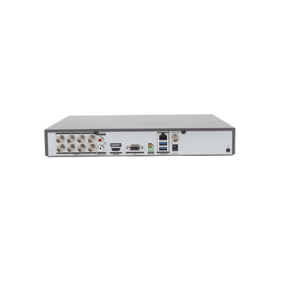 DVR 8 Canales TURBOHD + 8 Canales IP 8 Megapixel (4K) — HIKVISION