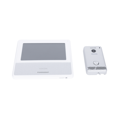 KIT DE VIDEOPORTERO IP COLOR BLANCO — Kocom