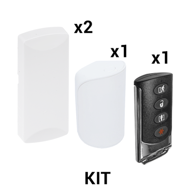 Kit de Sensores Inalámbricos 2 Contactos Magnéticos — SFIRE