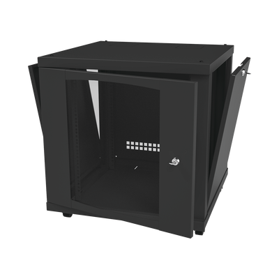 Gabinete de Piso 12UR 638 mm Profundidad 276 kg Carga — LINKEDPRO BY EPCOM
