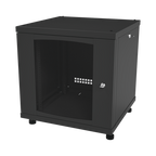 Gabinete de Piso 12UR 638 mm Profundidad 276 kg Carga — LINKEDPRO BY EPCOM