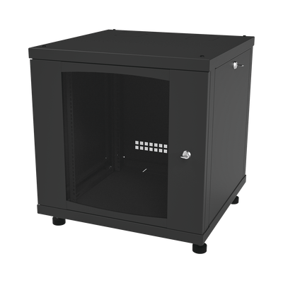 Gabinete de Piso 12UR 638 mm Profundidad 276 kg Carga — LINKEDPRO BY EPCOM