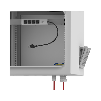 Gabinete Exterior IP Rack 19" 9UR — LINKEDPRO BY EPCOM