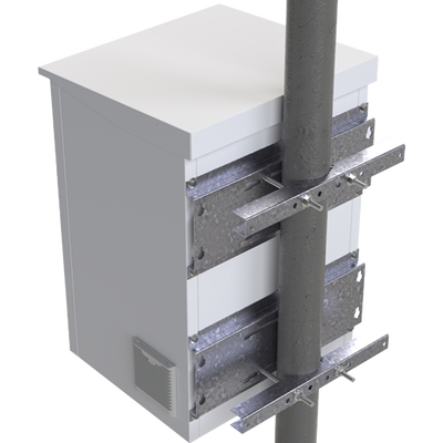 Herraje de Fijación para Gabinete Compatible 16U y 24U — LINKEDPRO BY EPCOM