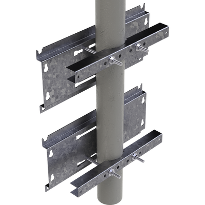 Herraje de Fijación para Gabinete Compatible 16U y 24U — LINKEDPRO BY EPCOM
