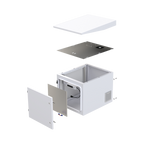 Gabinete Exterior para Rack 9 UR — LINKEDPRO BY EPCOM
