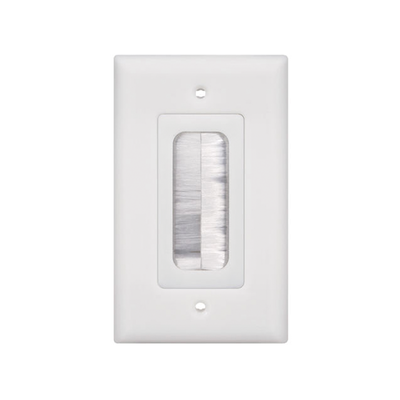 Placa de Pared Pasa Cable — Linkedpro