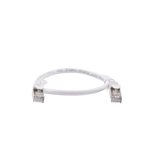 Patch Cord Cat6A Blindado 0.5 m Blanco — Linkedpro