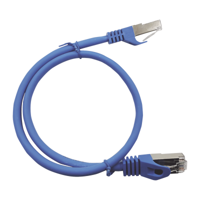 Patch Cord Cat6A Blindado 3 m Azul — Linkedpro
