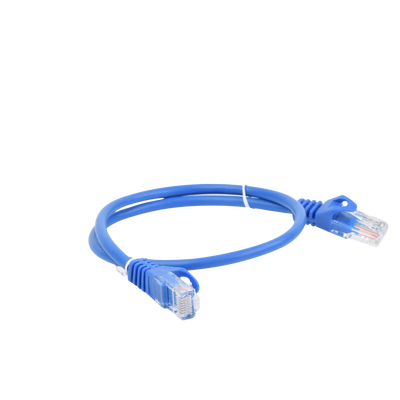 Patch Cord Cat5e UTP 0.5 m Azul — Linkedpro