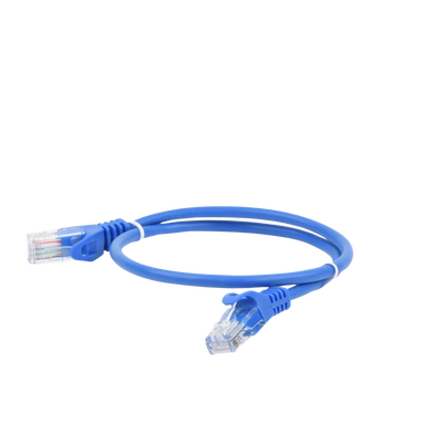 Patch Cord Cat5e UTP 0.5 m Azul — Linkedpro