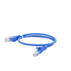 Patch Cord Cat5e UTP 0.5 m Azul — Linkedpro
