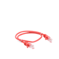 Patch Cord Cat5e UTP 0.5 m Rojo — Linkedpro