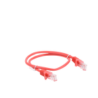 Patch Cord Cat5e UTP 0.5 m Rojo — Linkedpro