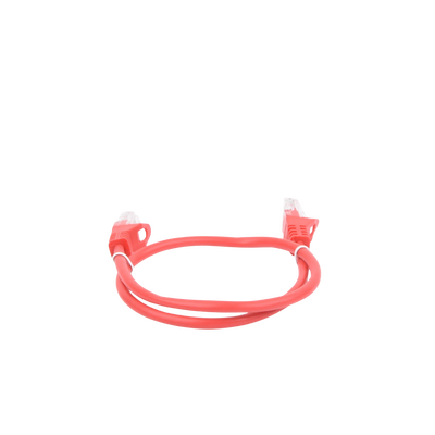 Patch Cord Cat5e UTP 0.5 m Rojo — Linkedpro