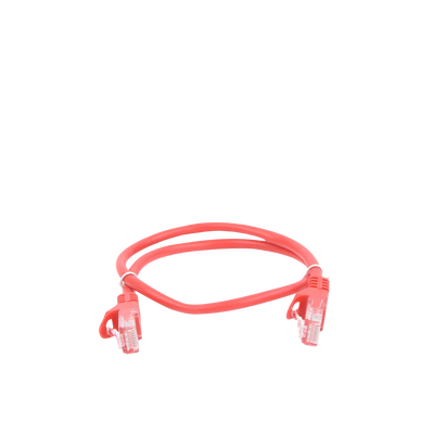 Patch Cord Cat5e UTP 0.5 m Rojo — Linkedpro