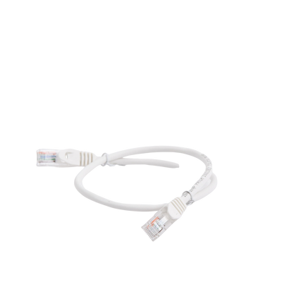 Patch Cord Cat5e UTP 0.5 m Blanco — Linkedpro
