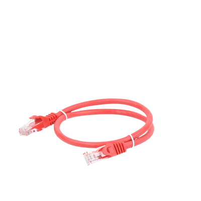 Patch Cord Cat6 UTP 0.5 m Rojo — Linkedpro