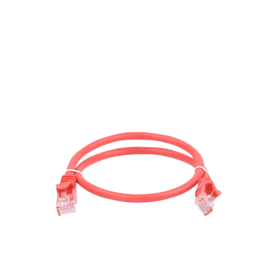 Patch Cord Cat6 UTP 0.5 m Rojo — Linkedpro