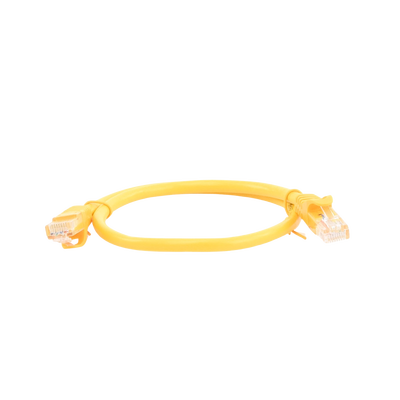 Patch Cord Cat6 UTP 0.5 m Amarillo — Linkedpro