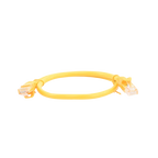 Patch Cord Cat6 UTP 0.5 m Amarillo — Linkedpro