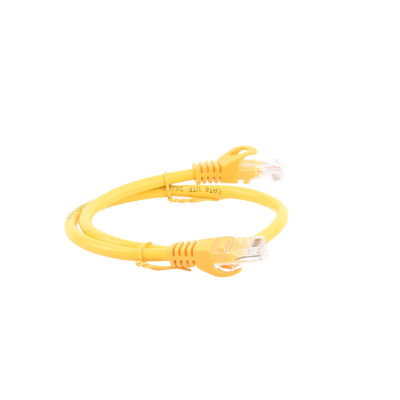 Patch Cord Cat6 UTP 0.5 m Amarillo — Linkedpro