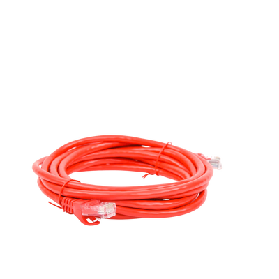 Patch Cord Cat6 UTP 3 m Rojo — Linkedpro