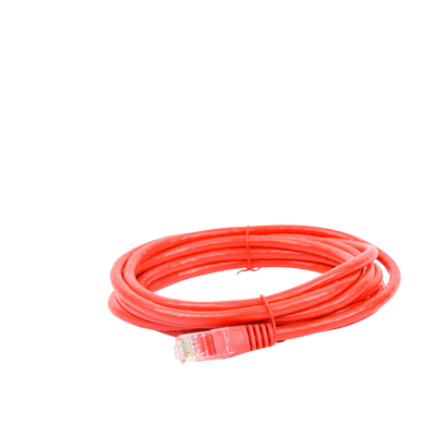 Patch Cord Cat6 UTP 3 m Rojo — Linkedpro