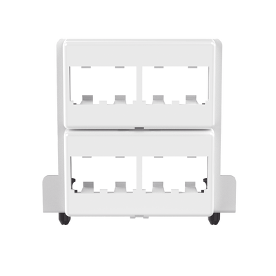 Patch Panel 8 Puertos Mini-Com Acero Calibre 18 — PANDUIT