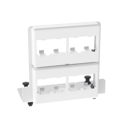 Patch Panel 8 Puertos Mini-Com Acero Calibre 18 — PANDUIT