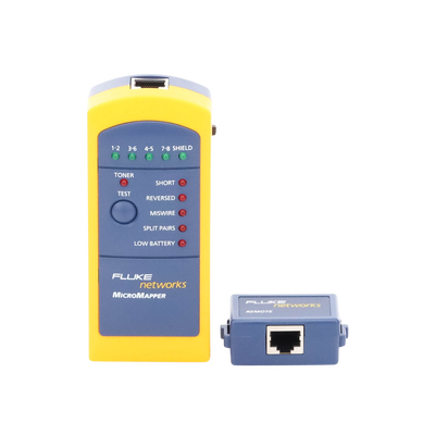 Probador de Cableado Ethernet Par Trenzado — FLUKE NETWORKS