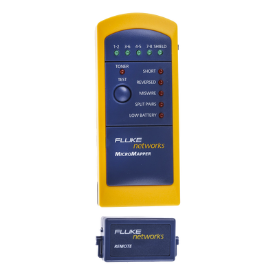 Probador de Cableado Ethernet Par Trenzado — FLUKE NETWORKS