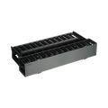 Organizador de Cables Horizontal Doble Frontal y Posterior — PANDUIT