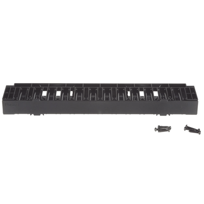 Organizador de Cables Horizontal 1UR Rack 19in (483mm) — PANDUIT
