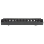 Organizador de Cables Horizontal 1UR Rack 19in (483mm) — PANDUIT