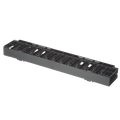 Organizador de Cables Horizontal 1UR Rack 19in (483mm) — PANDUIT