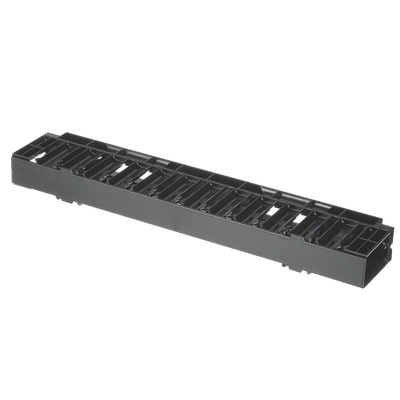 Organizador de Cables Horizontal 1UR Rack 19in (483mm) — PANDUIT