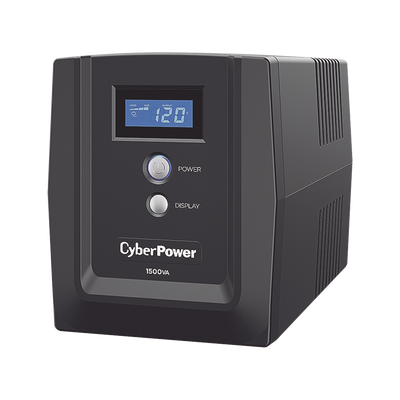 UPS Línea Interactiva 1500 VA 900 W AVR 86-148 Vca — CYBERPOWER