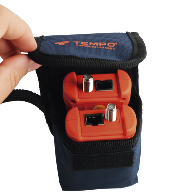 Tester de Cables LAN 8 Hilos Coaxial Mapeo de Pines — TEMPO