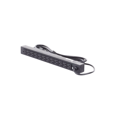 PDU Básico Rack 12 Tomas NEMA 5-15R Traseras — CYBERPOWER
