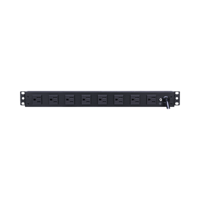 PDU Básico Rack 8 Salidas NEMA 5-15R Traseras — CYBERPOWER
