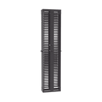 Organizador Vertical PatchRunner™, Doble (Frontal y Posterior), Para Rac — PANDUIT