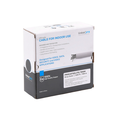 Bobina UTP Cat5e 100 m — Linkedpro