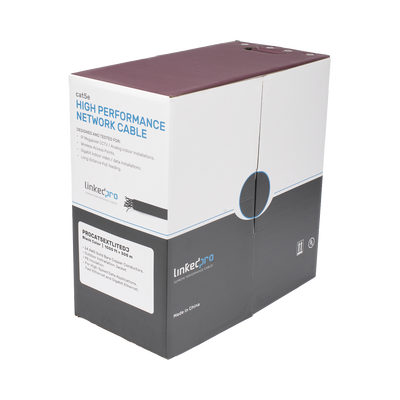 Bobina UTP Cat5e Exterior 305 m — Linkedpro