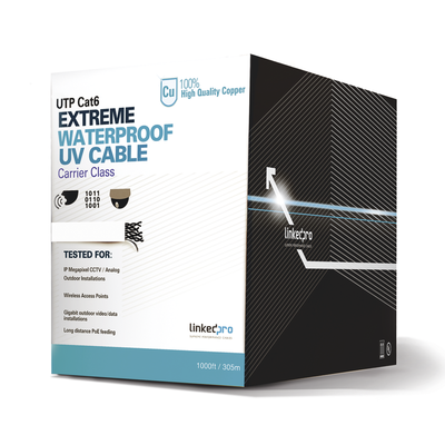 Bobina UTP Cat6 Exterior 305 m — Linkedpro