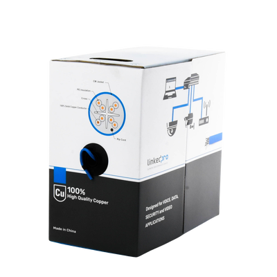 Bobina UTP Cat6+ 305 m — Linkedpro