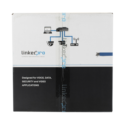 Bobina UTP Cat6+ 305 m — Linkedpro