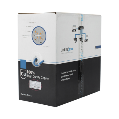 Bobina UTP Cat6+ 305 m — Linkedpro
