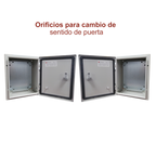 Gabinete de Acero IP66 IK10 250 x 300 x 150 mm — PRECISION