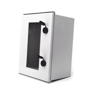 Gabinete de Poliéster IP65 Puerta Transparente — PRECISION